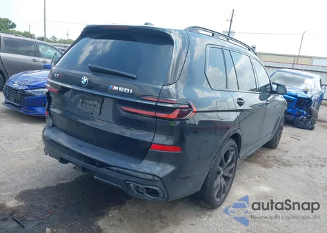 2025 BMW X7 M60I из США, поврежденный, VIN 5UX33EM0XS9X98841